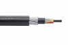 Eurolan Оптический кабель L04-FG модульный бронь стекл.прутки,4x9/125 OS2,нг(А)-HFLTx,буфер 250мкм,черный