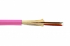 Eurolan Волоконно-оптический кабель T12 внутрен/внешн, 24x50/125 OM4 нг(А)-HFLTx, буфер 250 мкм, пурпурный