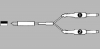 Krone Контрольный шнур 2/4, 4-x полюсный, для одностороннего съема сигнала, с 2 однополюсными вилками 4м.