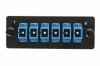 Eurolan Комплект планка с 6 адаптерами симплекс SC OS2, сплайс-кассета, монтажные шнуры, КДЗС, вводы