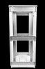 ЦМО Шкаф телекоммуникационный напольный 47U (800  1000) дверь стекло, цвет чёрный