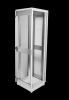 ЦМО Шкаф телекоммуникационный напольный 42U (600  600) дверь стекло, цвет чёрный