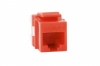 Eurolan Модуль UTP категории 6 keystone, красный