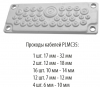 Plastim PLMC35; Сальник для ввода кабеля IP 65. (резиновый)