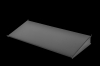 ЦМО Полка для стойки клавиатурная навесная, глубина 200 мм, цвет черный